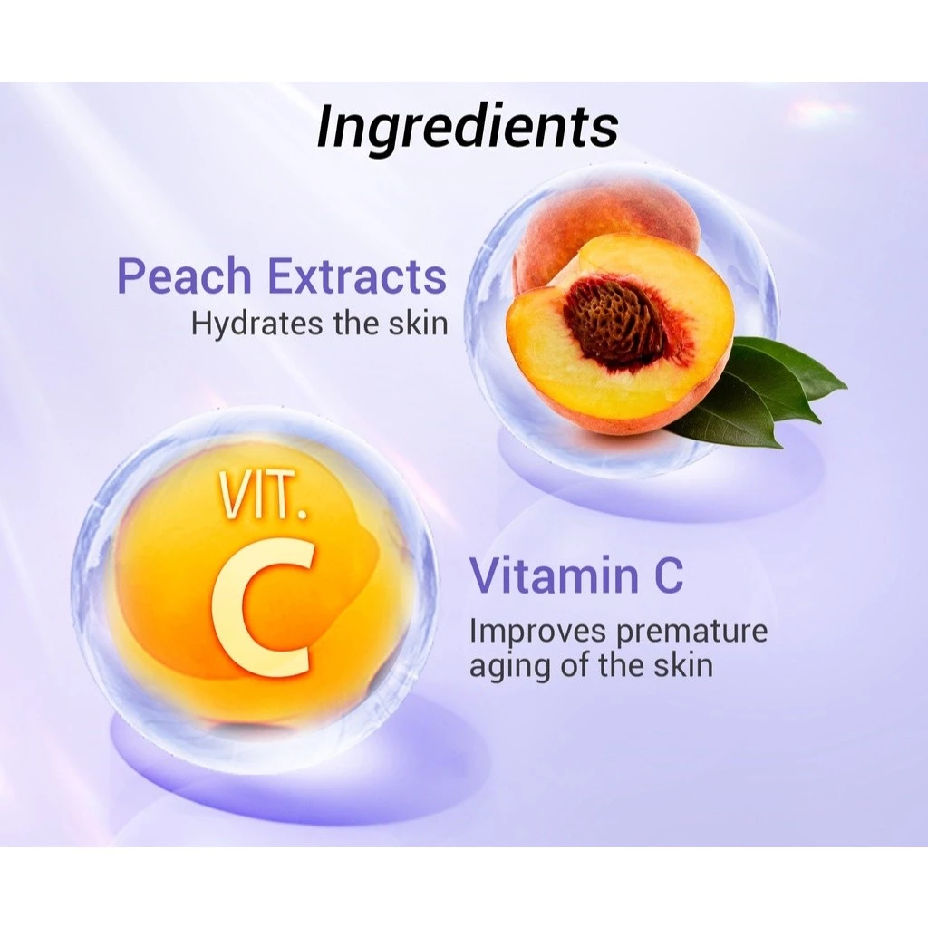 Dicora Urban Fit Dicora UF Nourishing Shower Gel Vit C Citrus&Peach / Dicora Sữa tắm Vitamin C Cam quýt & Đào 750ml