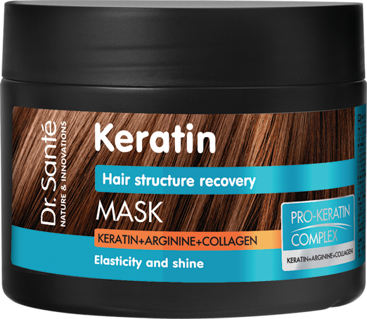  Dr.Sante Keratin Kem ủ phục hồi cấu trúc tóc, 300ml 