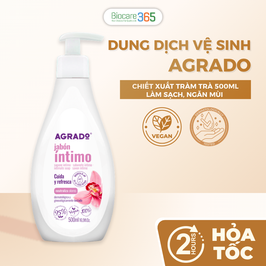 Dung dịch vệ sinh Agrado Intimate Soap 500ml