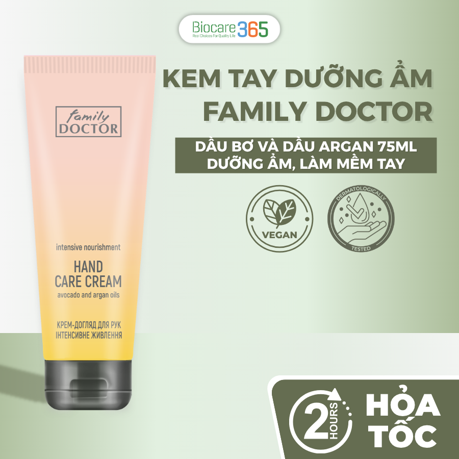 Family Doctor Kem tay dưỡng ẩm chuyên sâu 75ml