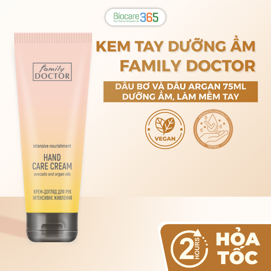 Family Doctor Kem tay dưỡng ẩm chuyên sâu 75ml