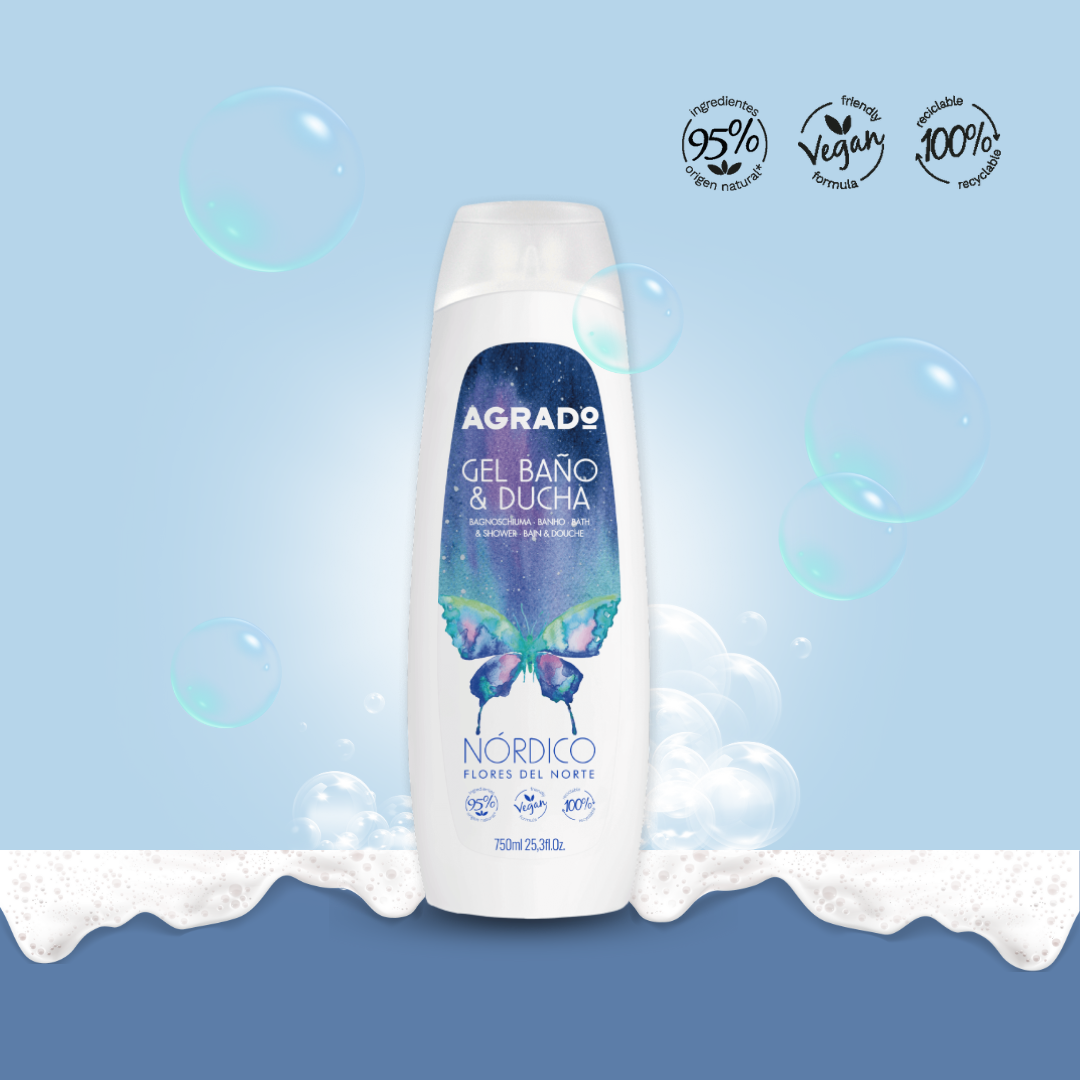 Gel tắm Agrado Nordic 750ml