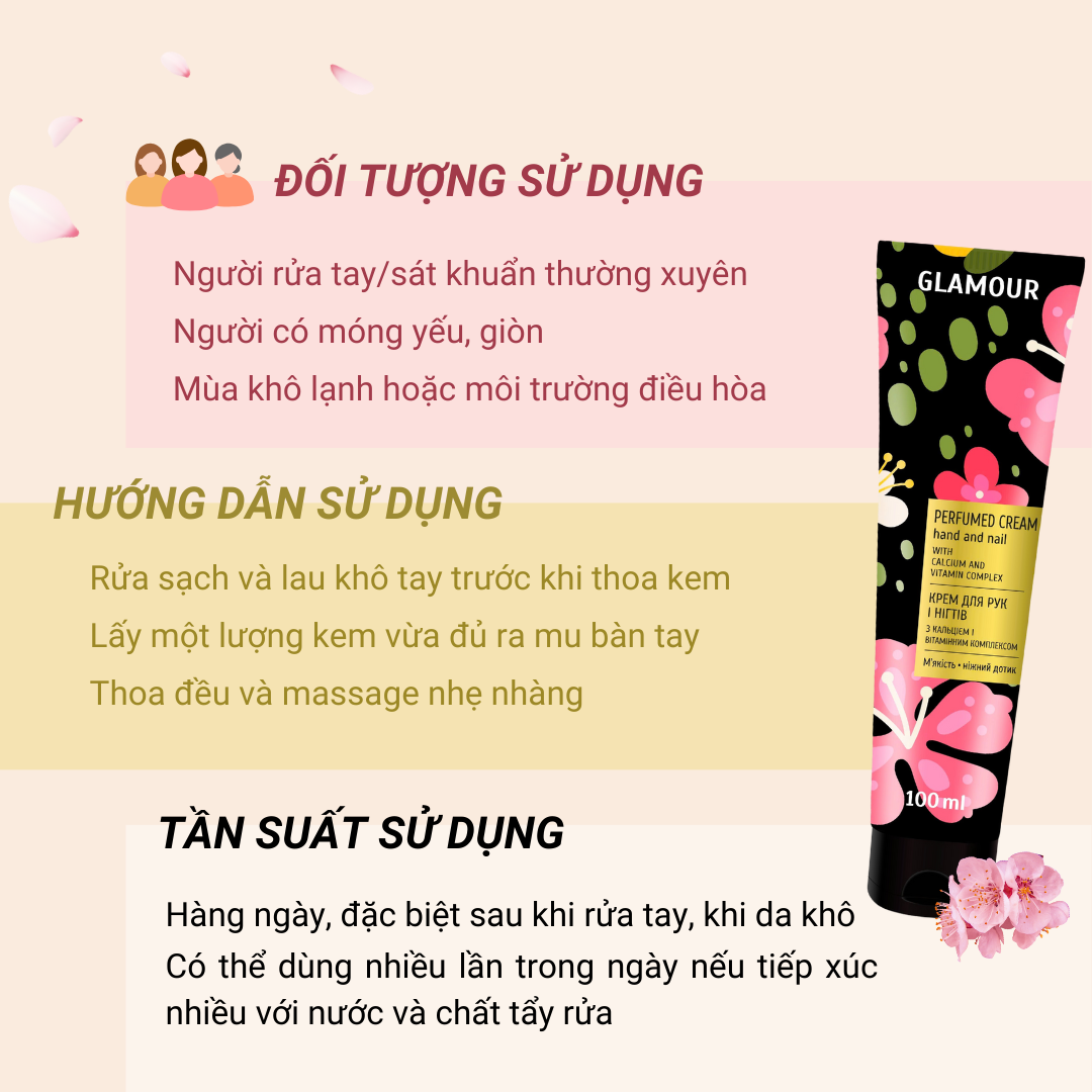 Moy Kapriz Kem dưỡng da tay với canxi và phức hợp vitamin 100ml
