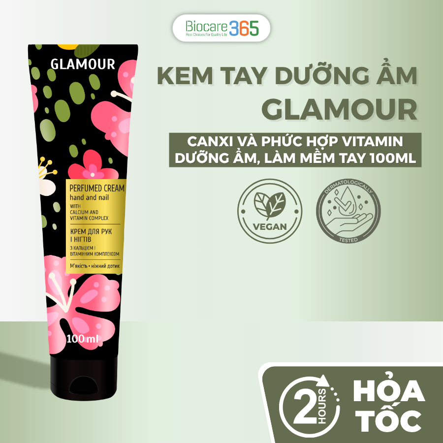 Moy Kapriz Kem dưỡng da tay với canxi và phức hợp vitamin 100ml