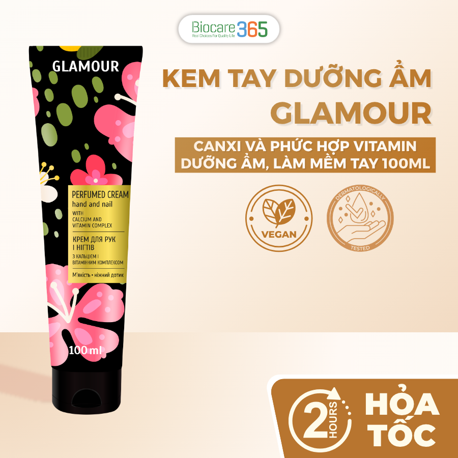 Moy Kapriz Kem dưỡng da tay với canxi và phức hợp vitamin 100ml