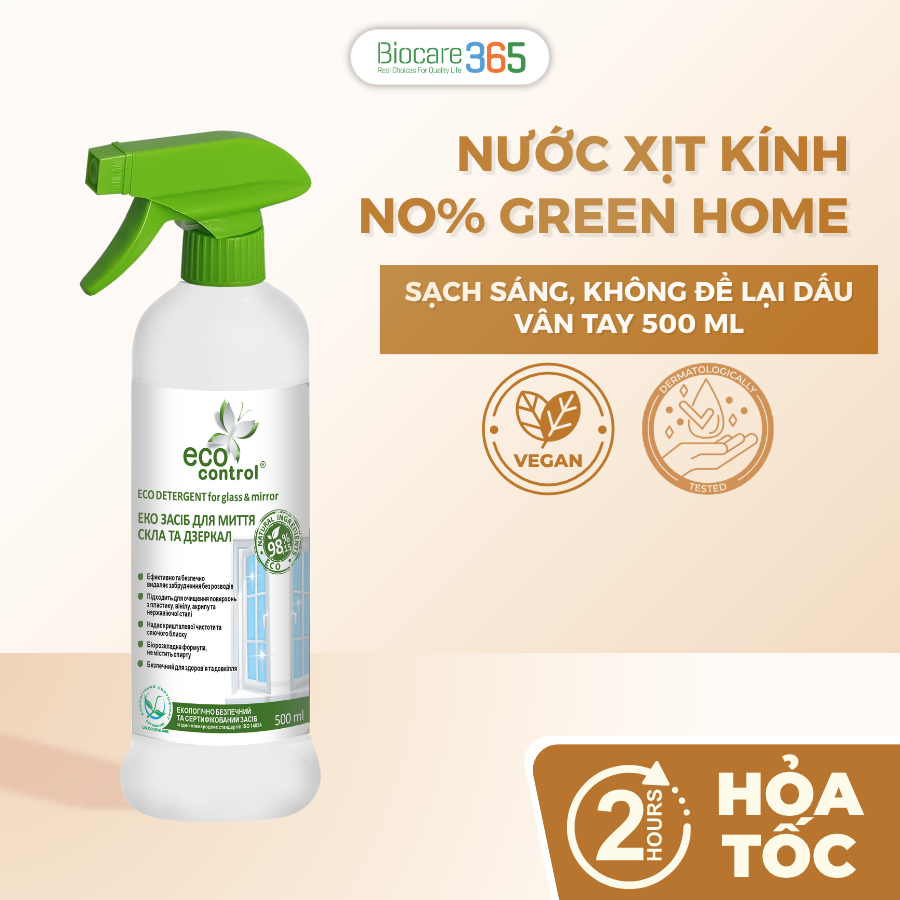 Nước xịt kính và gương ECO Control 500 ml