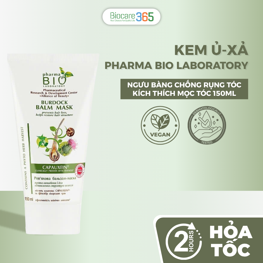 Pharma BIO LABORATORY Kem ủ-xả ngưu bàng 150ml