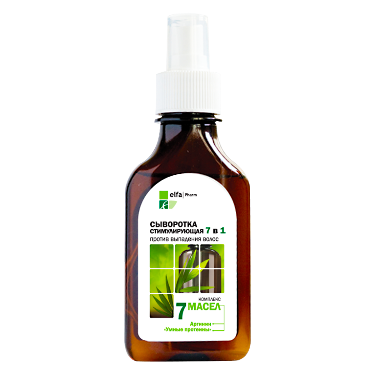 Serum kích thích mọc tóc Elfa Pharm 7in1 chiết xuất 7 loại tinh dầu thảo dược 100ml