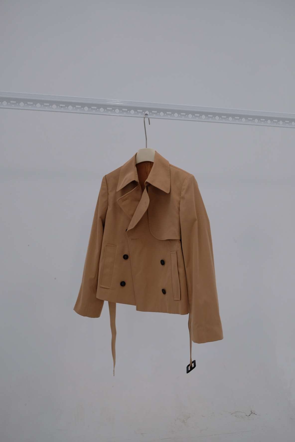 Cropped Dawson Trench Jacket