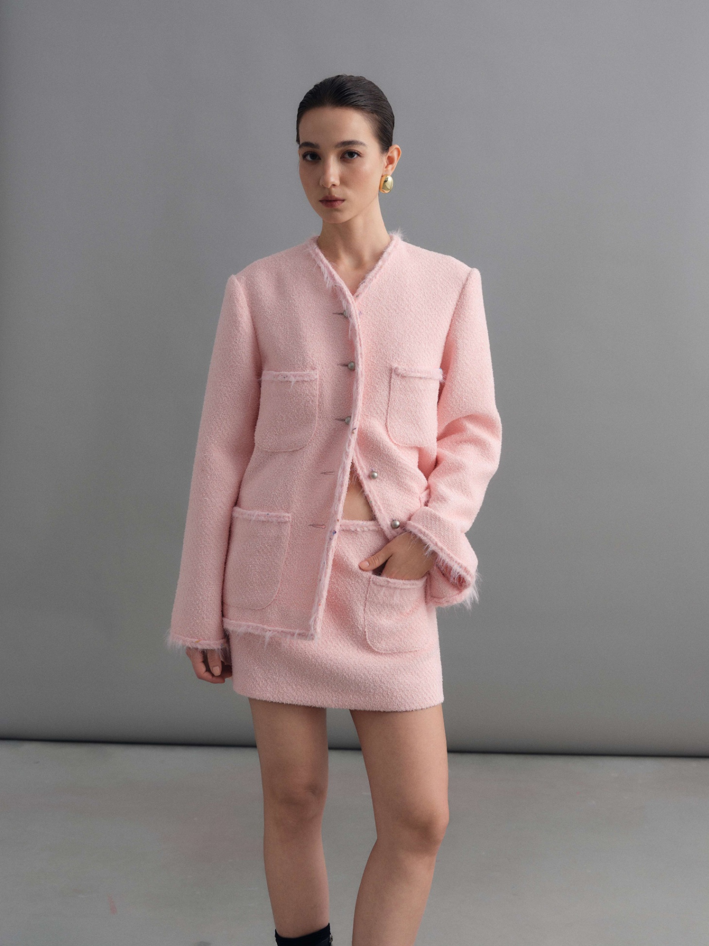 Rohese Tweed Jacket