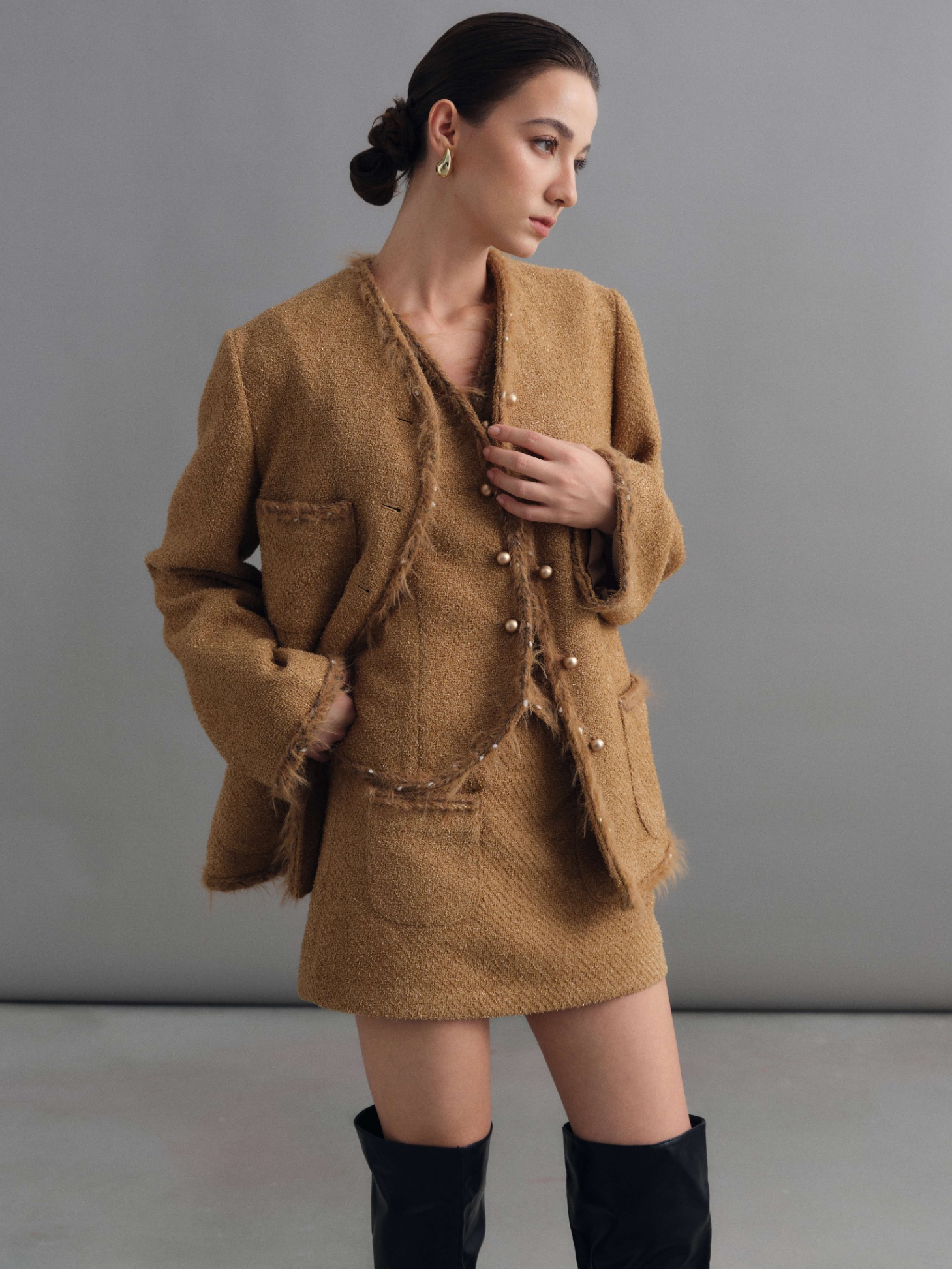 Rohese Tweed Jacket