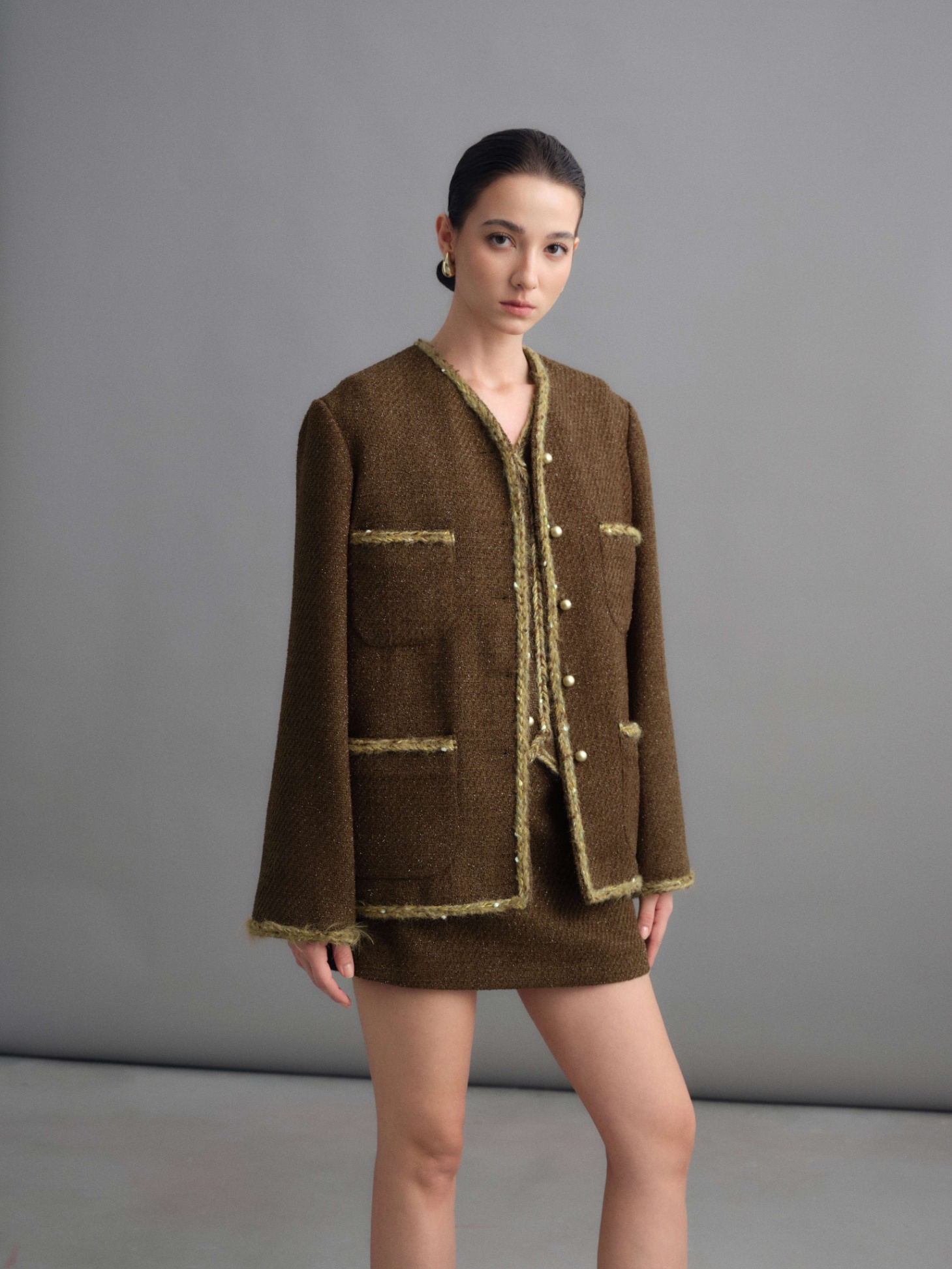 Rohese Tweed Jacket