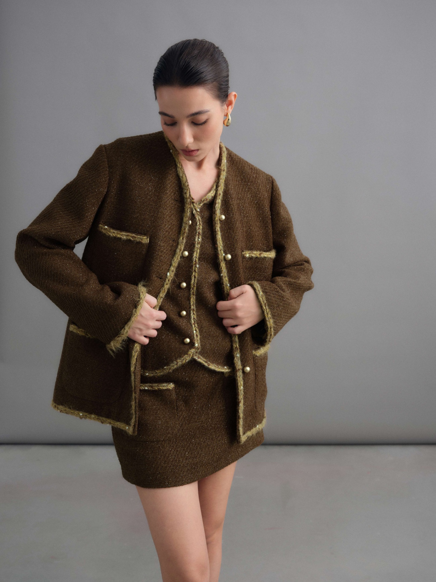 Rohese Tweed Jacket