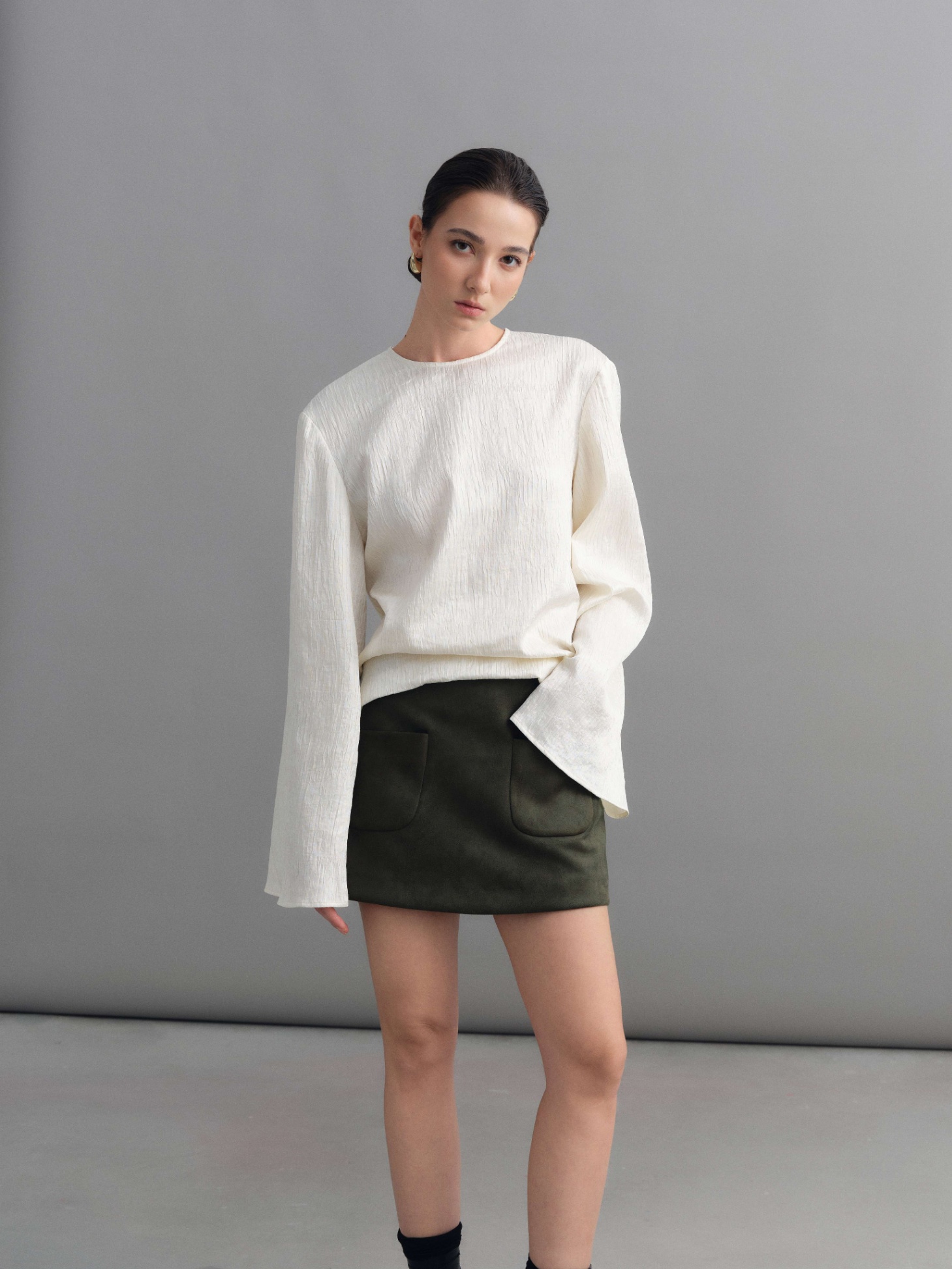 Hawise Suede Skirt