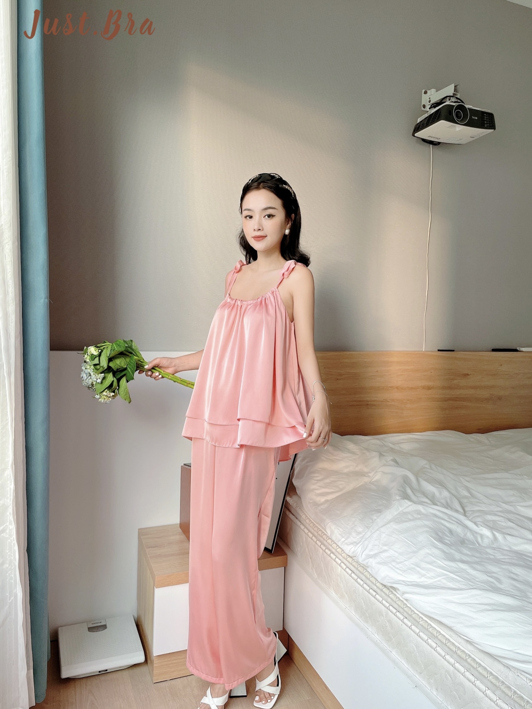 Yetti mới màu hồng váy ngủ nữ mùa hè cotton ngắn tay dễ thương tươi sinh  viên đồ ngủ mỏng váy nhà - Đêm đầm 🆘 Kho Hàng Tàu | Đặt hàng