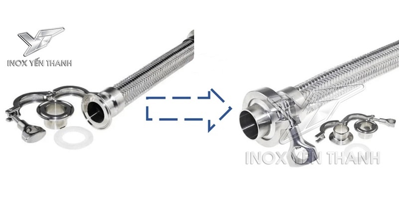 Báo giá khớp nối mềm inox 304