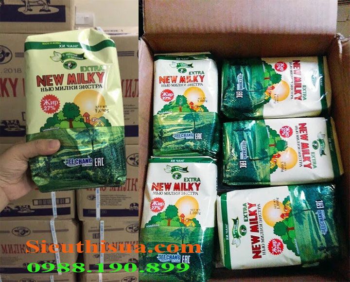 Sữa extra new milky có tốt không?cách pha sữa new milky extra