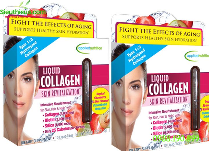 Collagen tươi dạng ống uống như thế nào? Liquid Collagen tươi có tốt không?