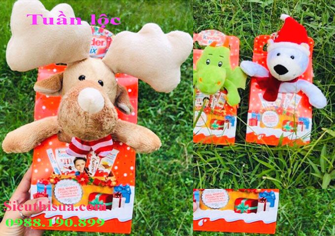 Giáng sinh rộn ràng với kẹo Kinder socola chú Tuần Lộc hot nhất 2019-2020