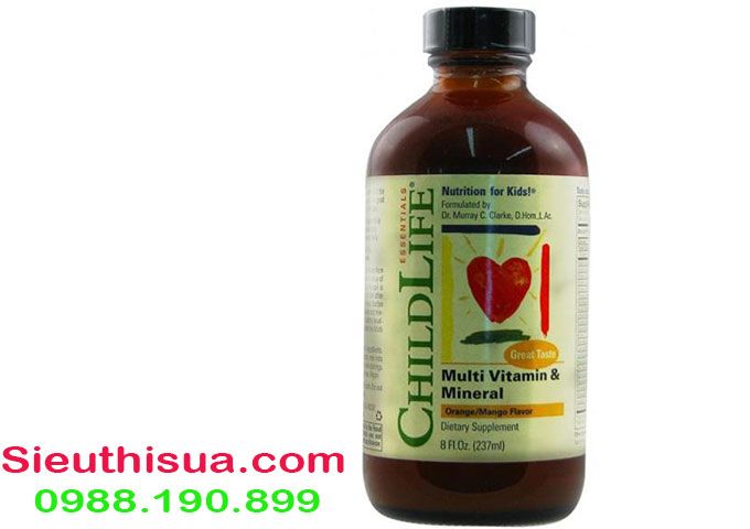 Vitamin tăng sức đề kháng cho bé từ 6 tháng-Child life first defense