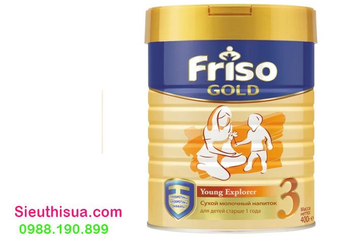 Sữa Friso gold số 3 hộp 800gram xách tay Nga