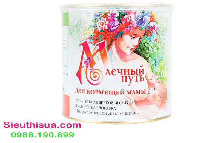 Sữa tăng tiết sữa mẹ Milky way hộp 400g hàng chính hãng của Nga