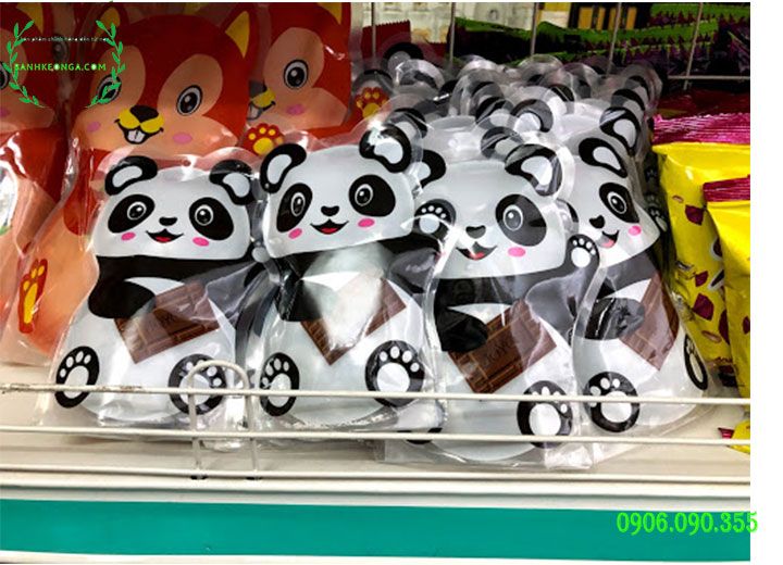 Kẹo gấu Nga 150g hình chú gấu panda xinh đẹp nhất nước Nga