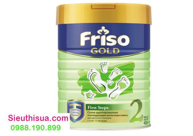 Sữa Friso gold số 2 hộp 800gram xách tay Nga.