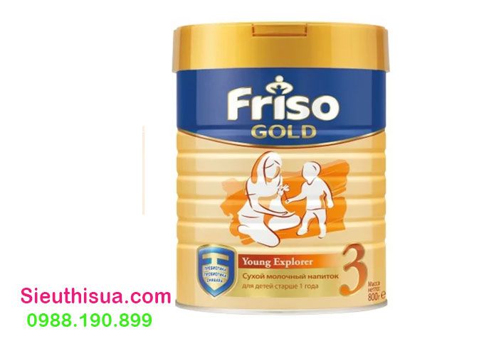 Sữa Friso gold số 3 hộp 800 gram chính hãng của Nga