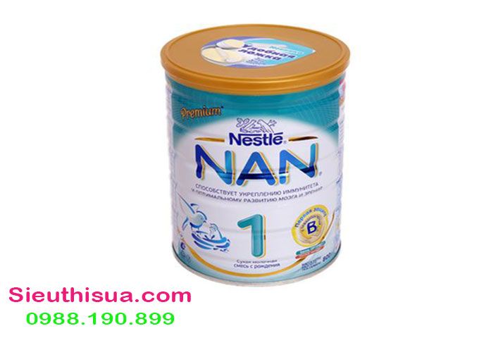 Sữa Nan Nga số 1 hộp 800gram hàng chính hãng của Nga