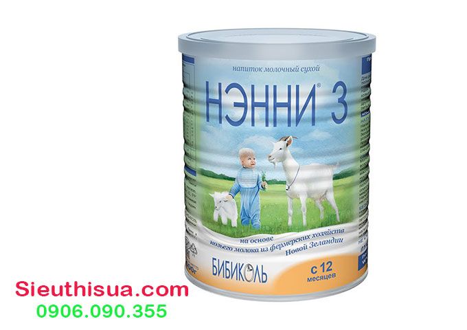 Sữa dê vitacare Nga số 3 hộp 400g hàng chính hãng của Nga