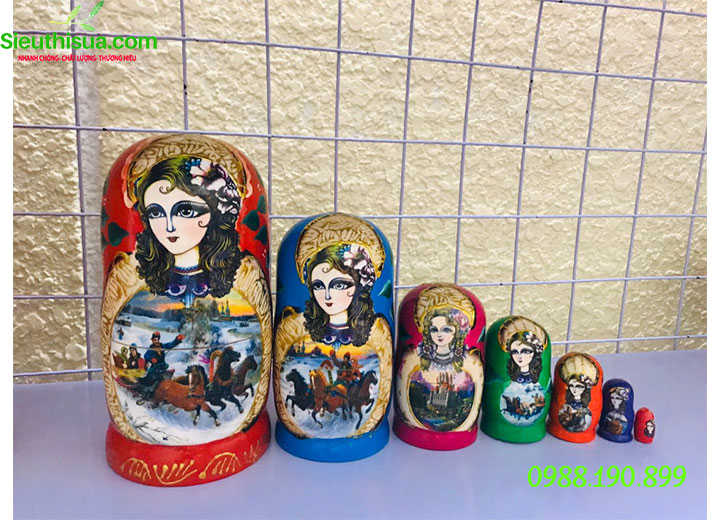 Búp bê Matryoshka bộ 7 con mẫu đẹp