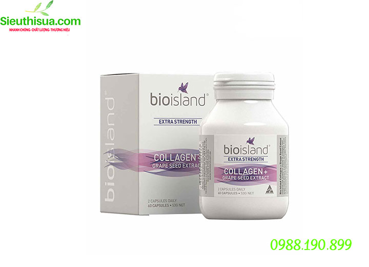 Collagen Bio Island 1000mg chính hãng của Úc