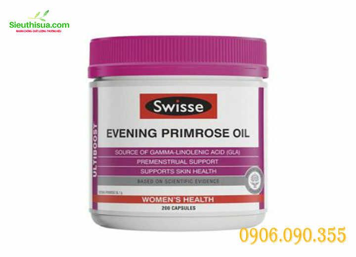 Tinh dầu hoa anh thảo Swisse Ultiboots Evening Primrose Oil 200mg