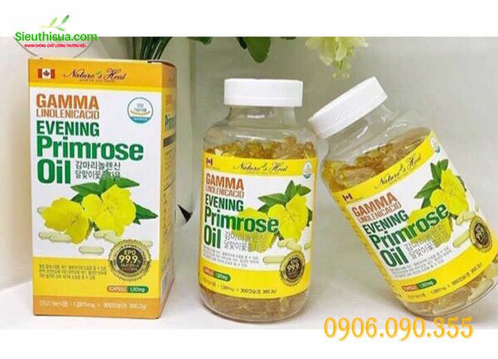 Tinh dầu hoa anh thảo Hàn Quốc Gama Evening Primrose Oil 300 viên