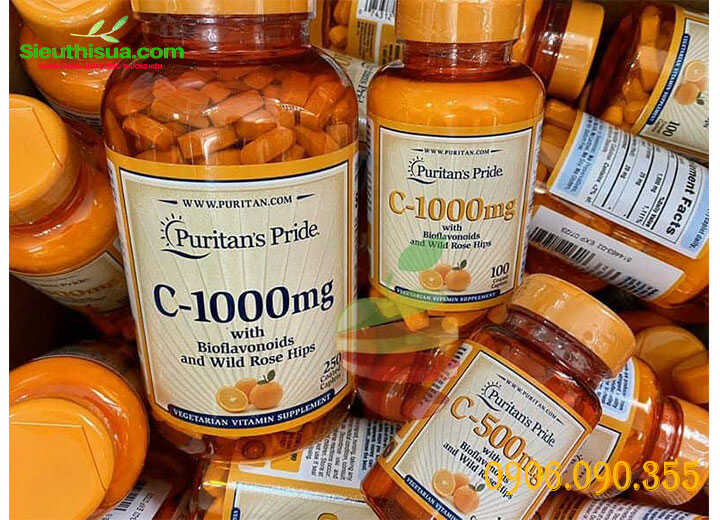 Vitamin c puritan's pride 1000mg tăng đề kháng mùa COVID