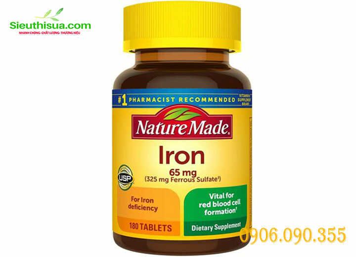 nature made iron 65mg