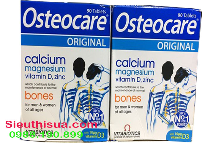 canxi osteocare 90 viên