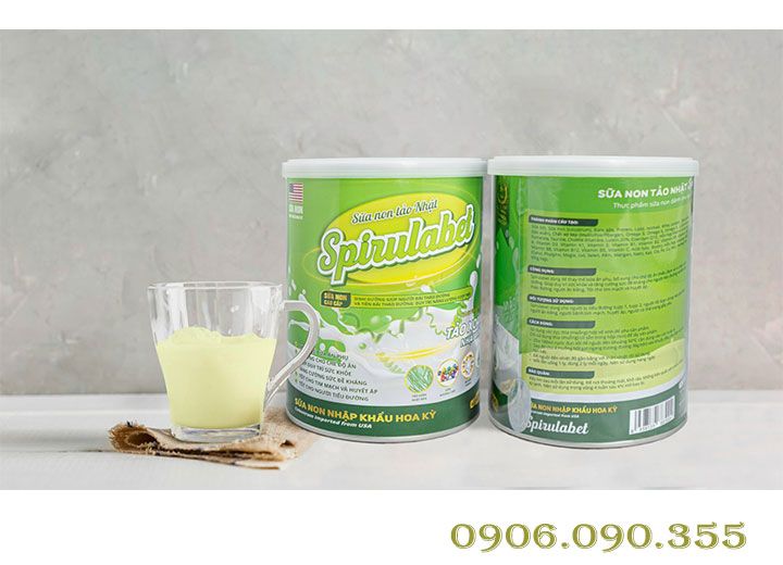 Sữa non tảo nhật Spirulina dành cho người tiểu đường