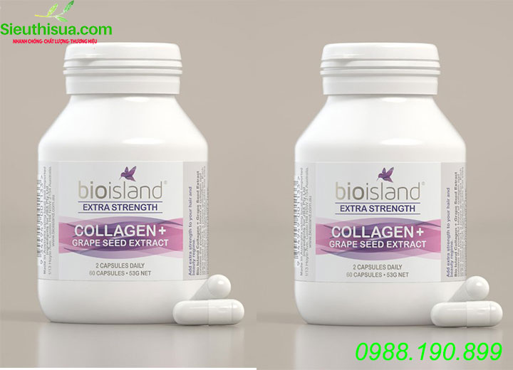 collagen grape seed extract 60vien