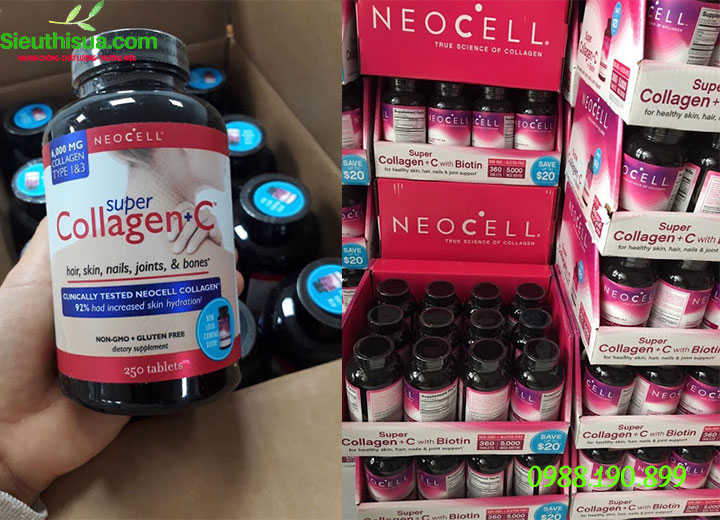 collagen neocell hàng mỹ