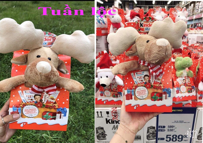 Kinder mix tuần lộc