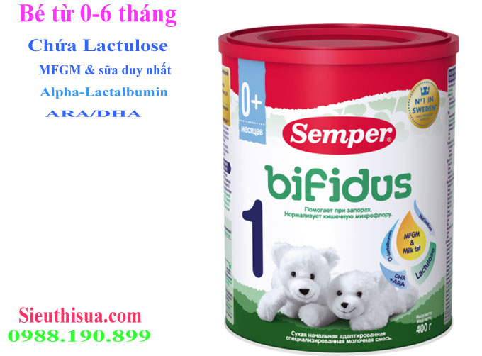 Sữa semper Bifidus 1