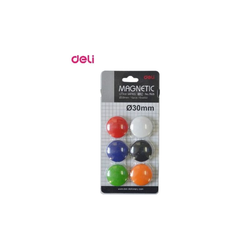 Magnetic Button Deli size 30mm, 6 colors