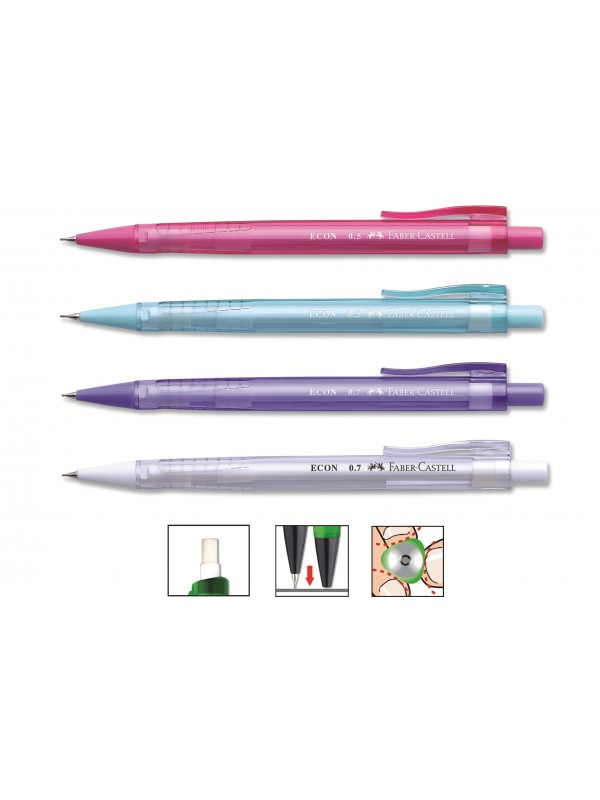 Faber Castell Mechanical Pencil, Econ 0.7mm