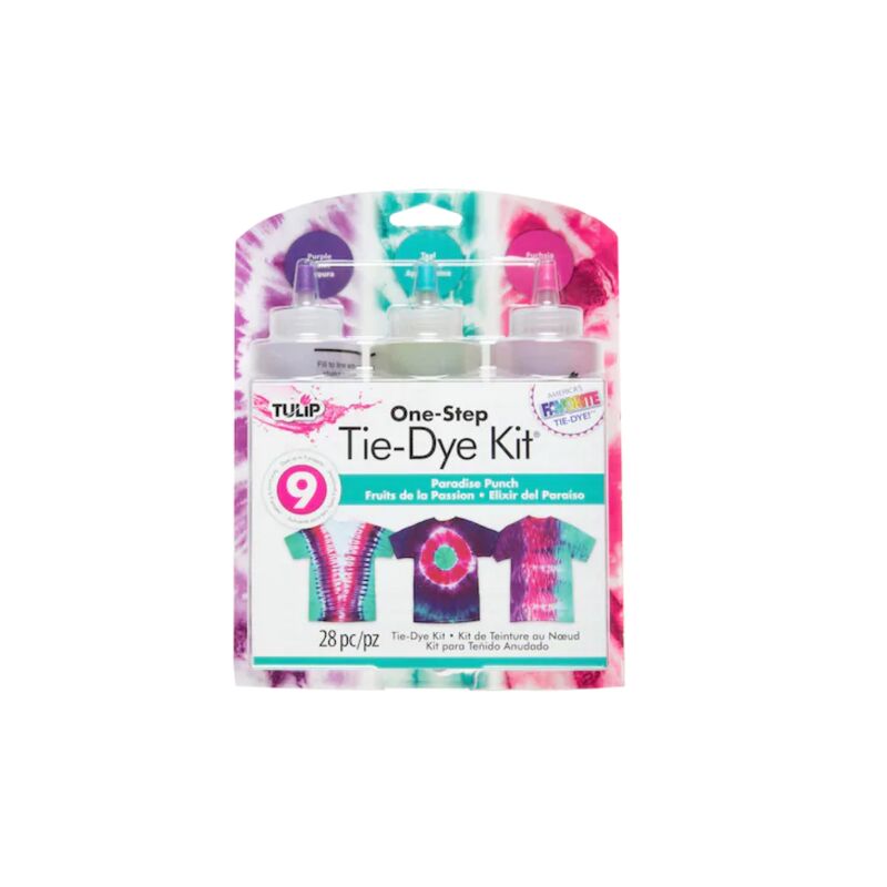 Tulip One-Step Tie-Dye Kit, 3 colors, Paradise Punch