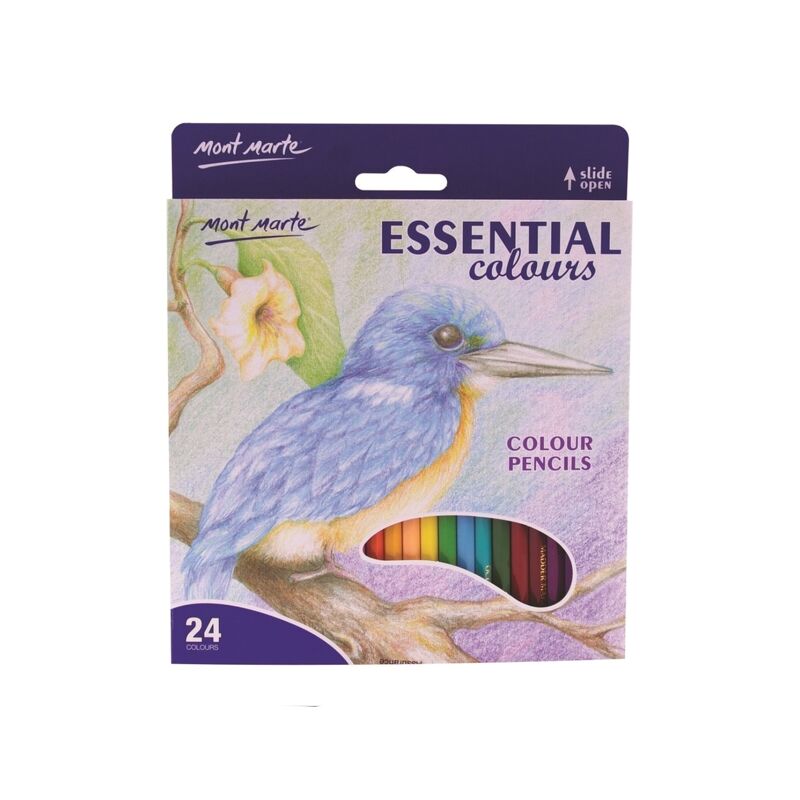 Mont Marte Colour Pencils, 24 colours