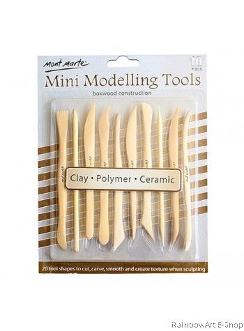 Mont Marte Mini Modelling Tools 10pce