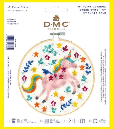 DMC Unicorn Cross Stitch Kit