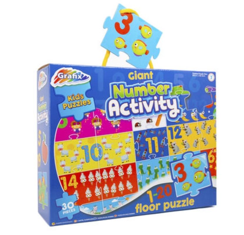 Grafix Giant Number Activity Puzzles